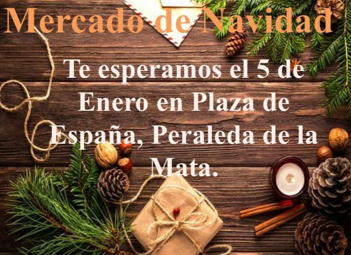 Mercado de Navidad 2020 - Peraleda de la Mata (Cáceres)