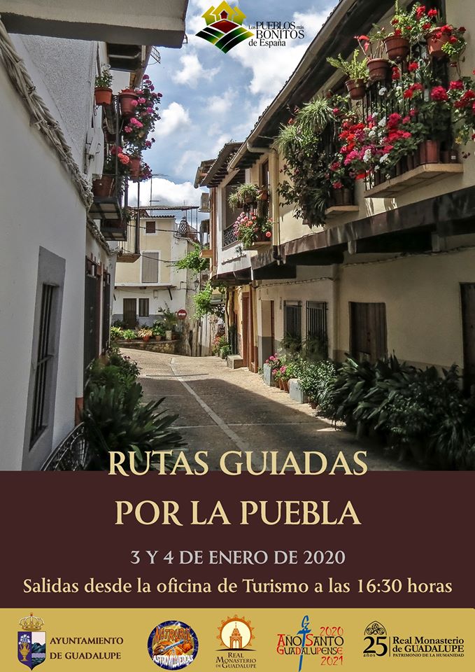 Rutas guiadas por la puebla enero 2020 - Guadalupe (Cáceres)