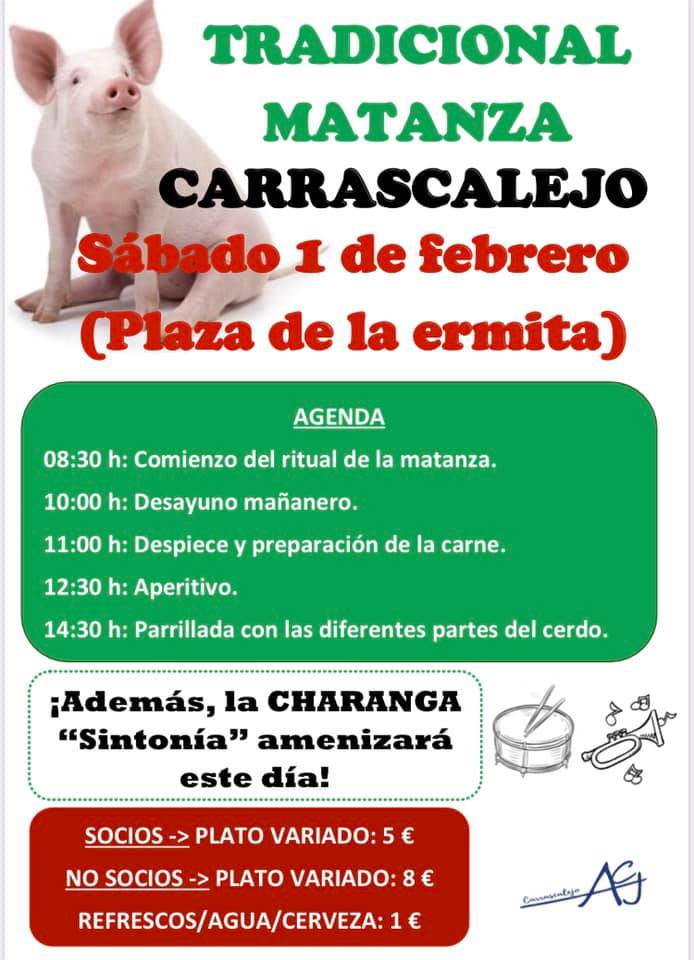 Tradicional matanza 2020 - Carrascalejo (Cáceres)