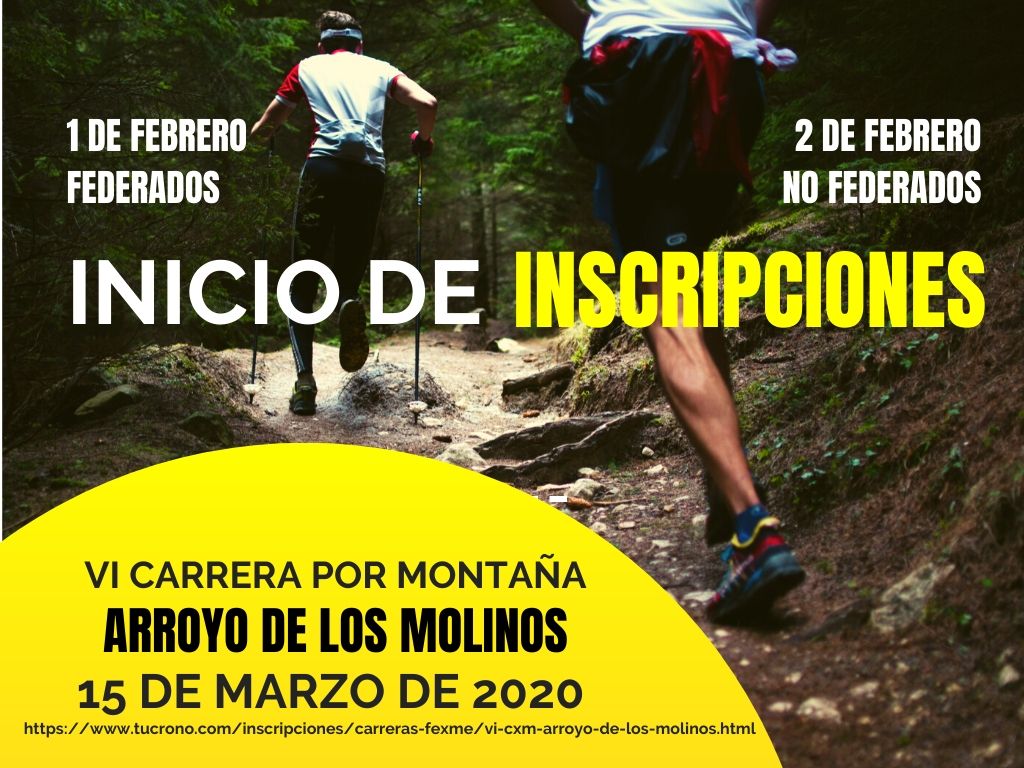 VI Carrera por montaña - Arroyomolinos (Cáceres)