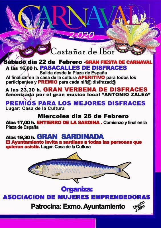 Carnaval 2020 - Castañar de Ibor (Cáceres)