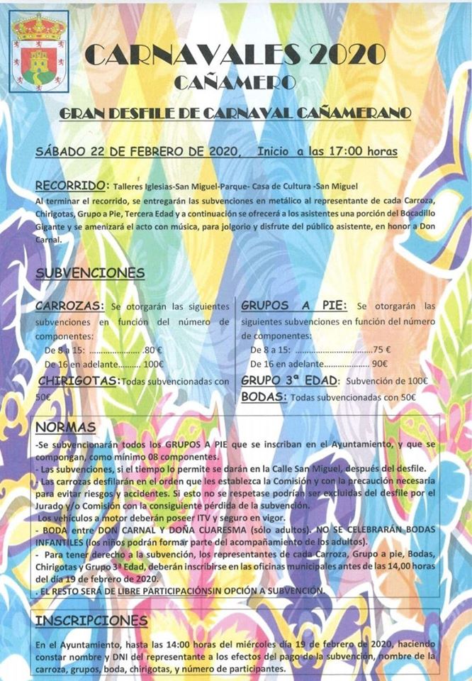 Carnaval 2020 - Cañamero (Cáceres) 2