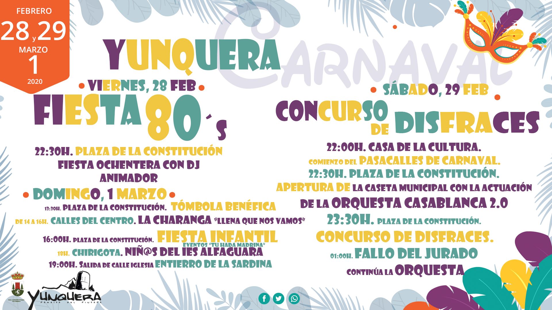 Carnaval 2020 - Yunquera (Málaga)