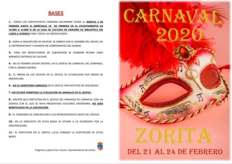 Carnaval 2020 - Zorita (Cáceres) 1