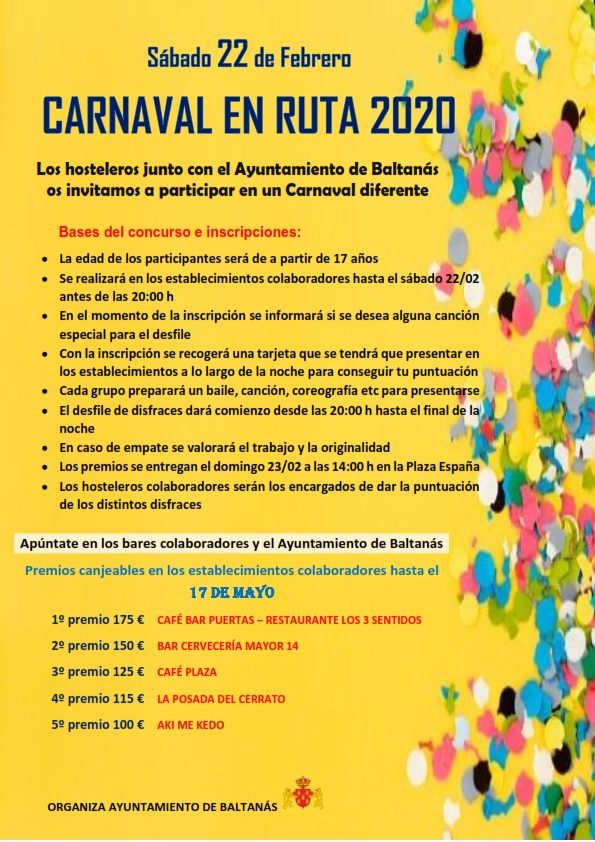 Carnaval en ruta 2020 - Baltanás (Palencia)