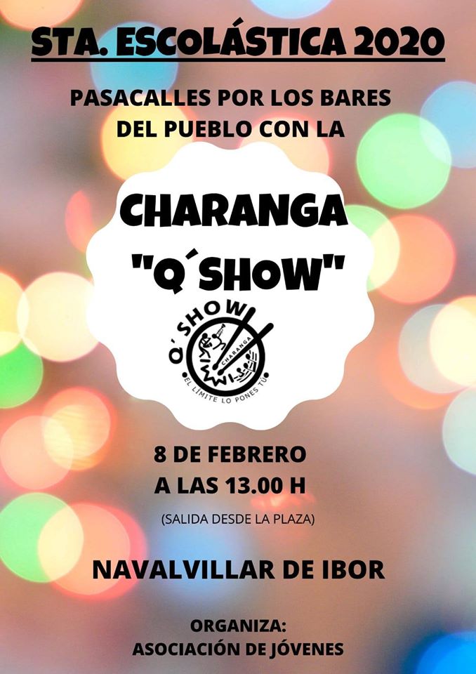 Charanga Q Show febrero 2020 - Navalvillar de Ibor (Cáceres)
