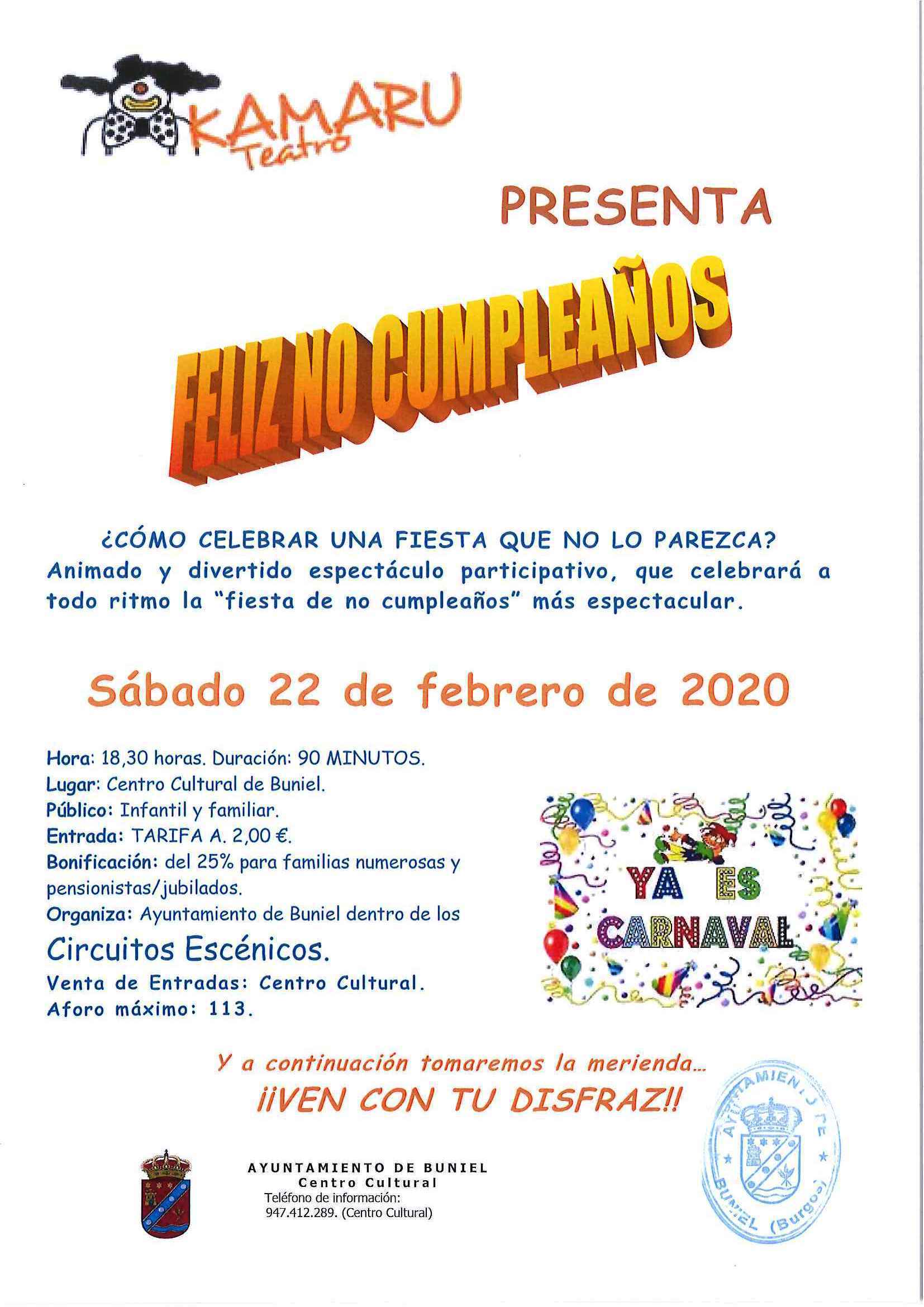 Feliz no cumpleaños 2020 - Buniel (Burgos)