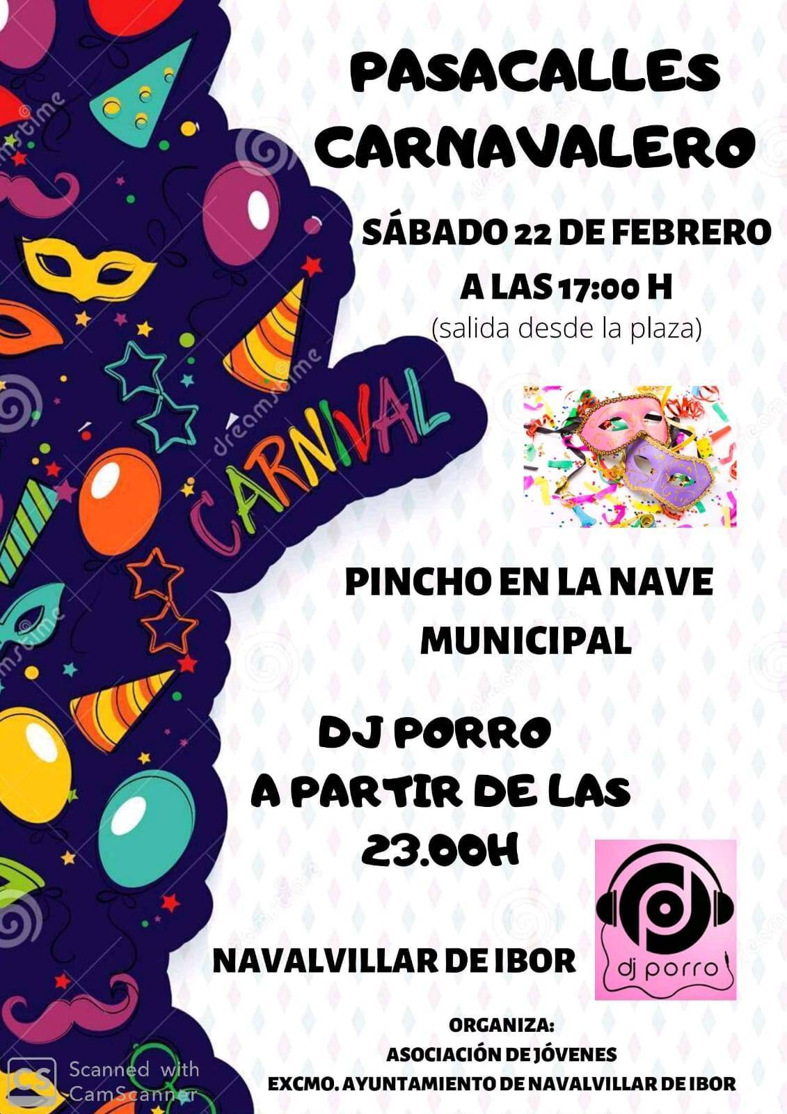 Pasacalles carnavalero 2020 - Navalvillar de Ibor (Cáceres)