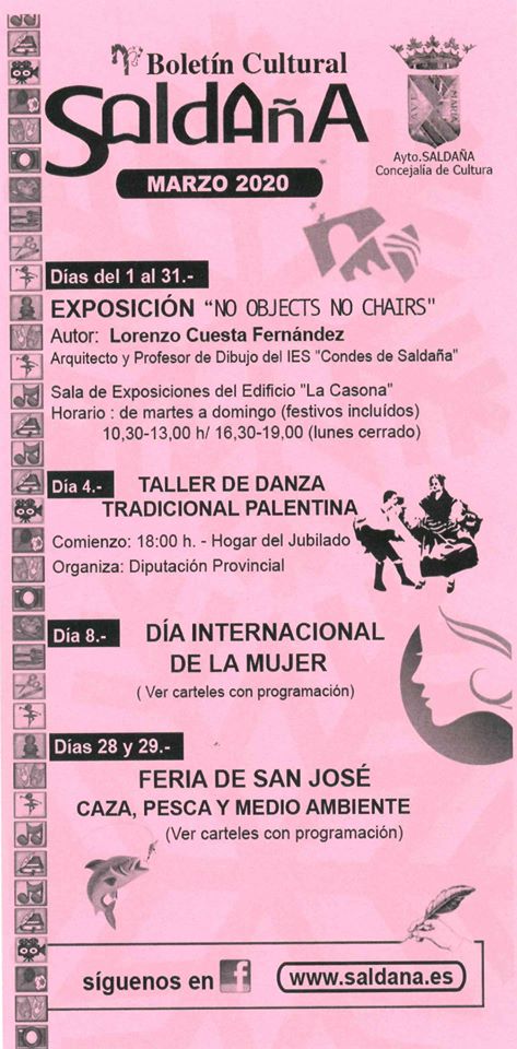 Boletín cultural marzo 2020 - Saldaña (Palencia) 1