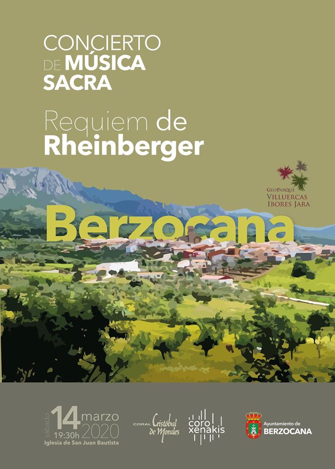 Concierto de música sacra marzo 2020 - Berzocana (Cáceres)