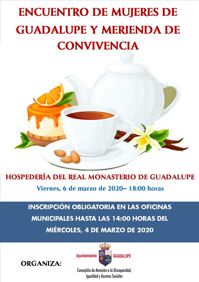 Encuentro de mujeres y merienda de convivencia 2020 - Guadalupe (Cáceres)