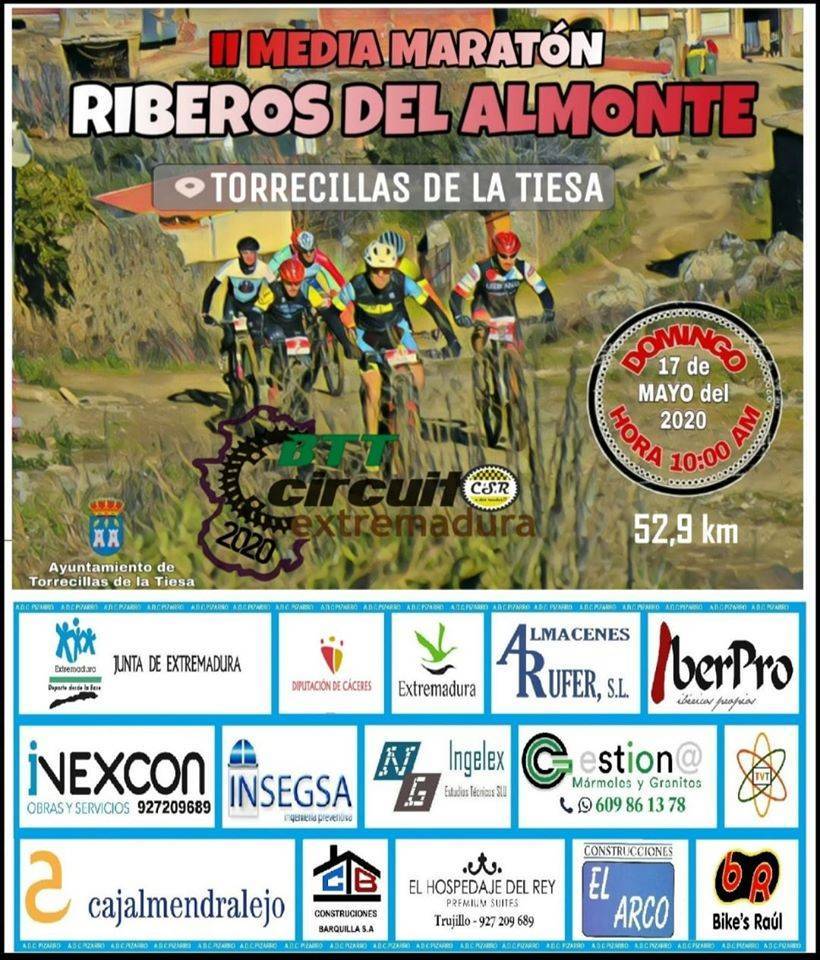 II Media maratón Riberos del Almonte - Torrecillas de la Tiesa (Cáceres)