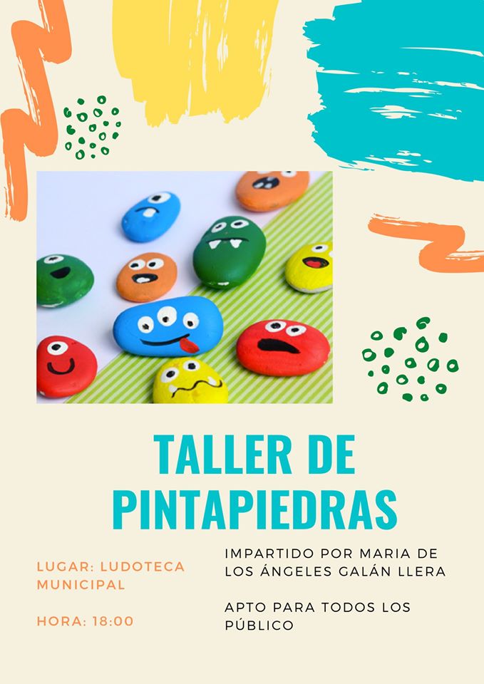 Taller de pintapiedras 2020 - Logrosán (Cáceres)