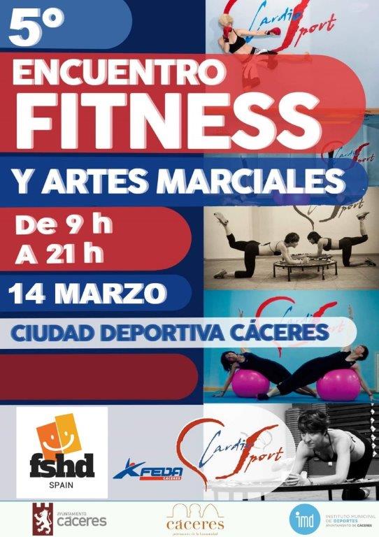 V Encuentro fitness y artes marciales - Cáceres