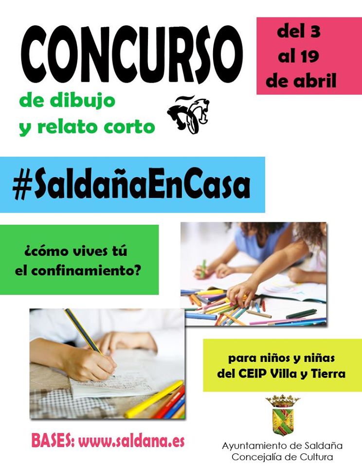 Concurso de dibujo y relato corto 2020 - Saldaña (Palencia)