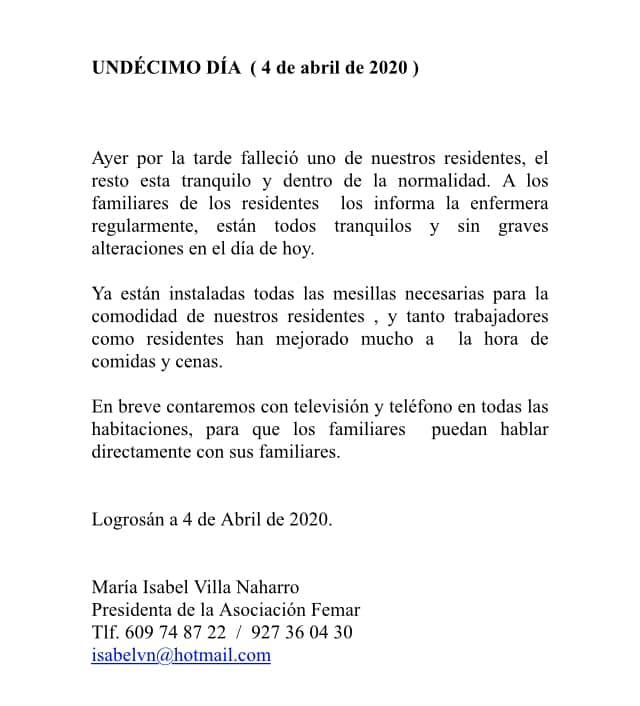 Cuarto fallecido por coronavirus en Logrosán (Cáceres) 2020