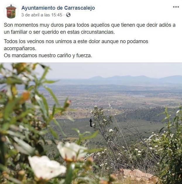 Posible primer y segundo fallecido por coronavirus en Carrascalejo (Cáceres) 2020 1
