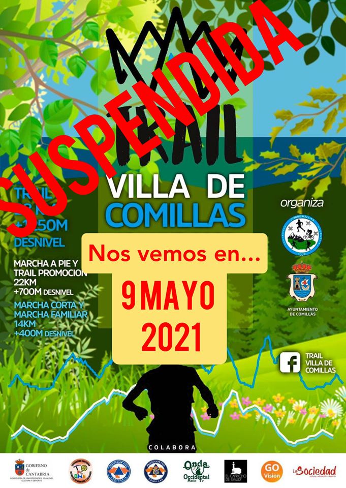 Se suspende el Trail Villa de Comillas 2020 de Comillas (Cantabria)