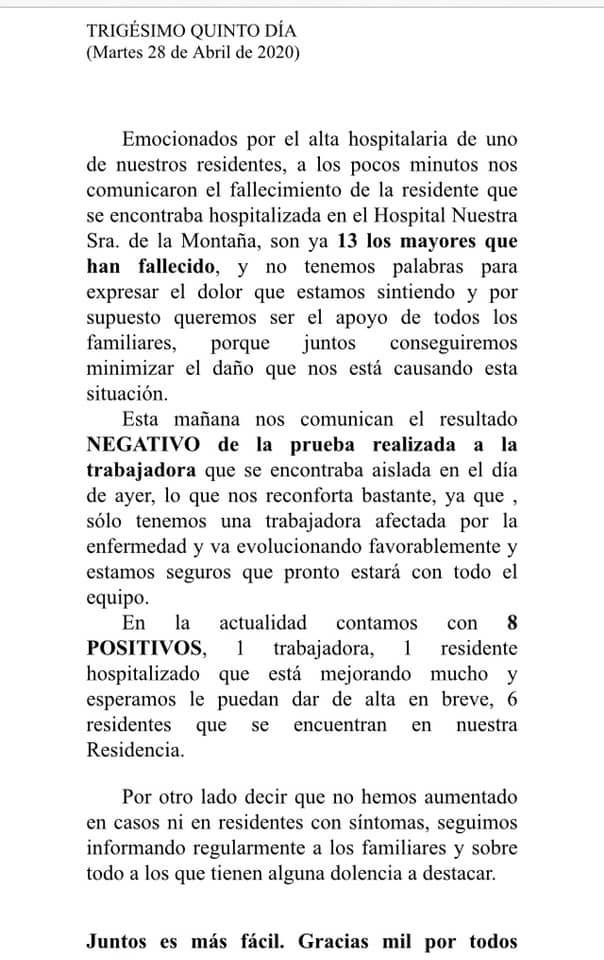 Segundo recuperado y cuatro nuevos fallecidos por coronavirus 2020 - Logrosán (Cáceres) 2