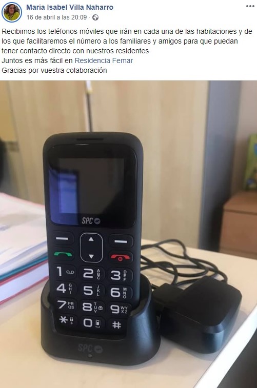 Cadena Silva ayudó económicamente a la residencia de Logrosán (Cáceres) 2020 5