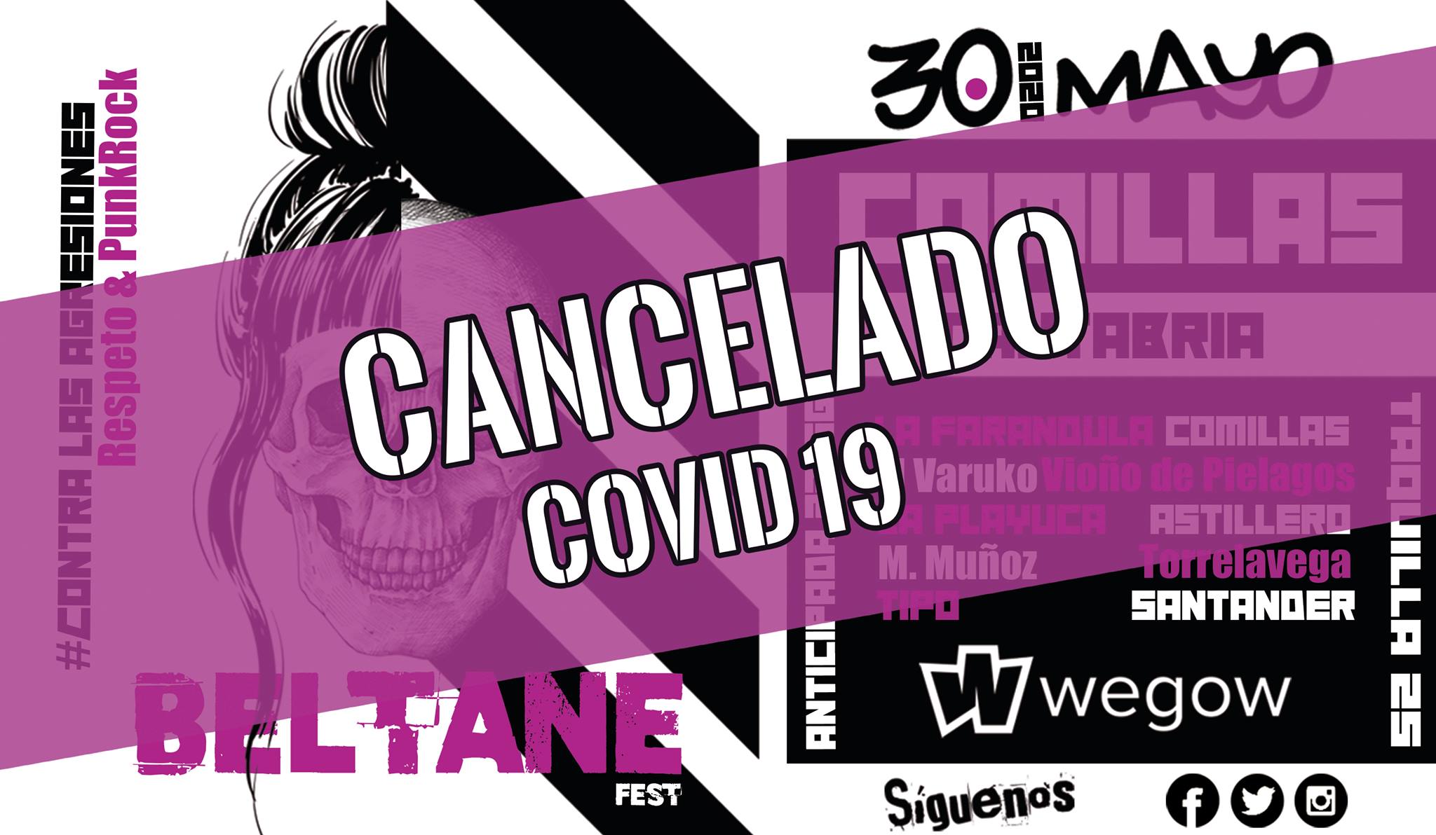 Se cancela el Beltane Fest 2020 - Comillas (Cantabria)