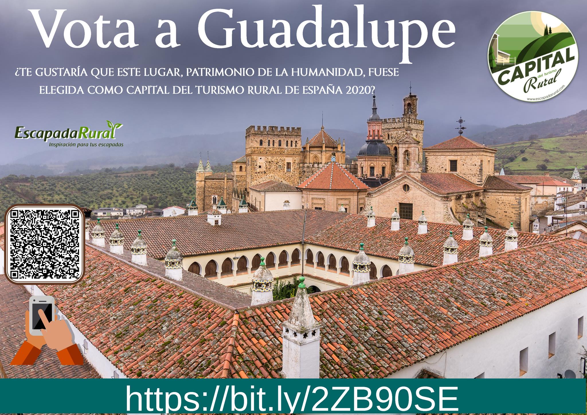 Guadalupe (Cáceres) se podría convertir en la Capital del Turismo Rural 2020
