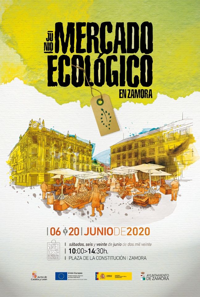 Mercado ecológico junio 2020 - Zamora