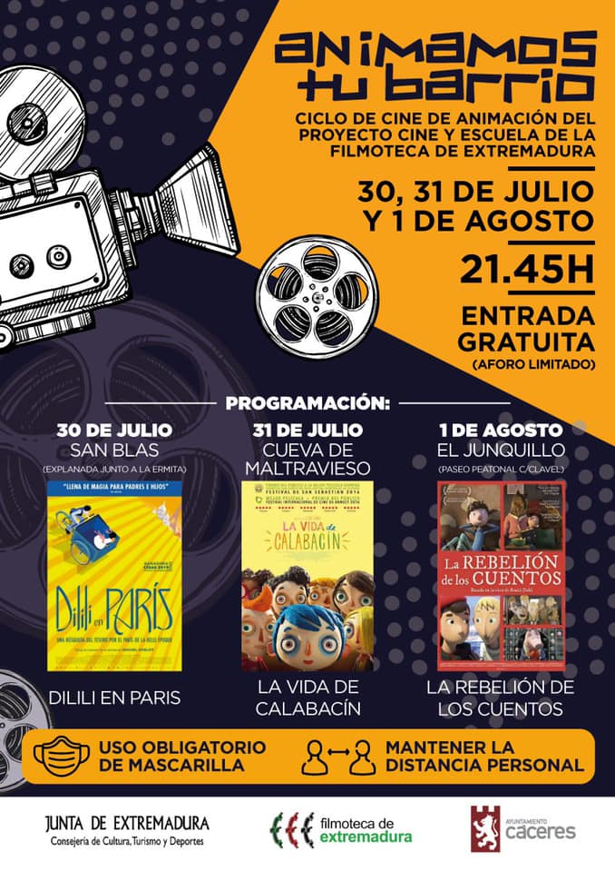 Animamos tu barrio julio-agosto 2020 - Cáceres
