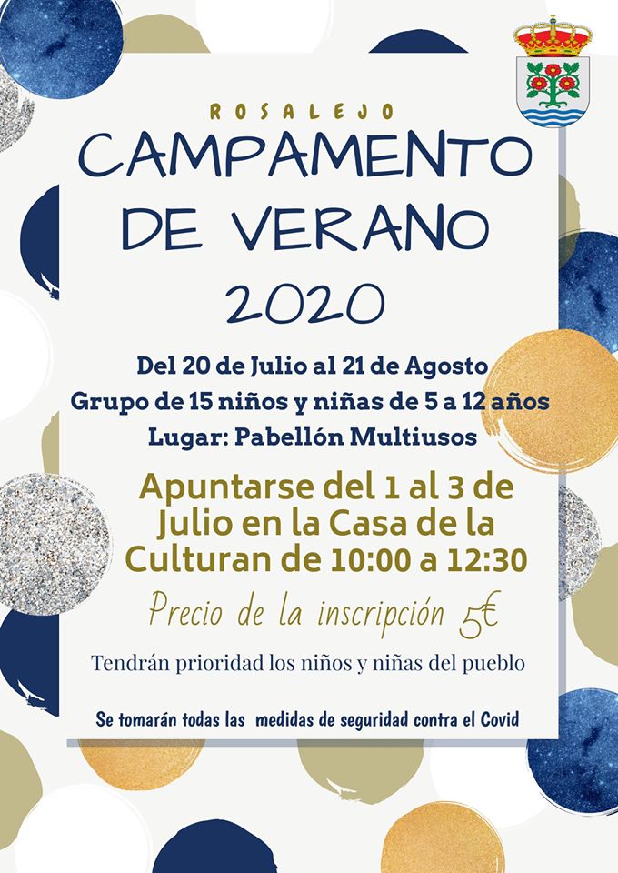 Campamento de verano 2020 - Rosalejo (Cáceres)