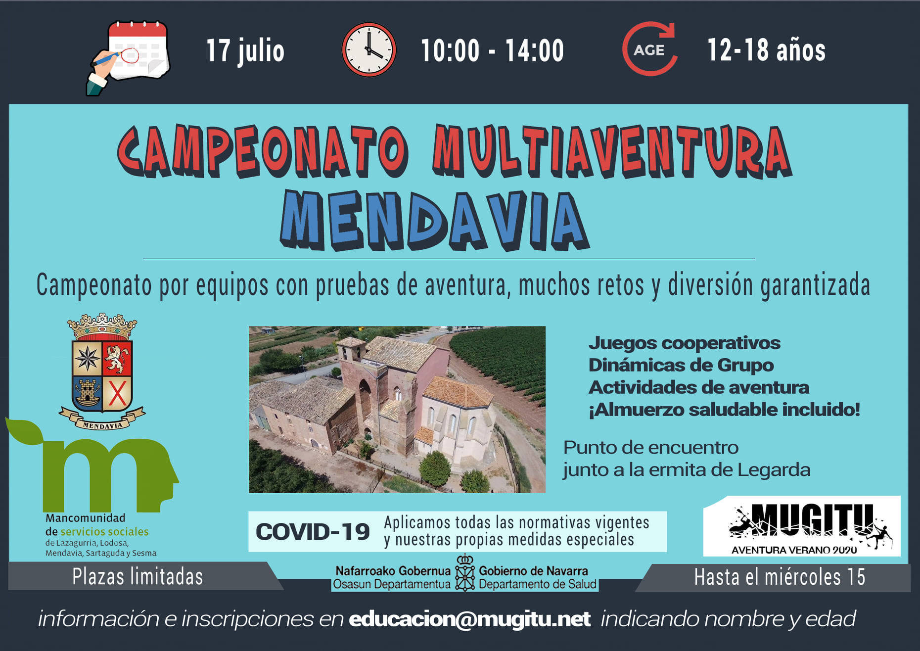 Campeonato multiaventura 2020 - Mendavia (Navarra)