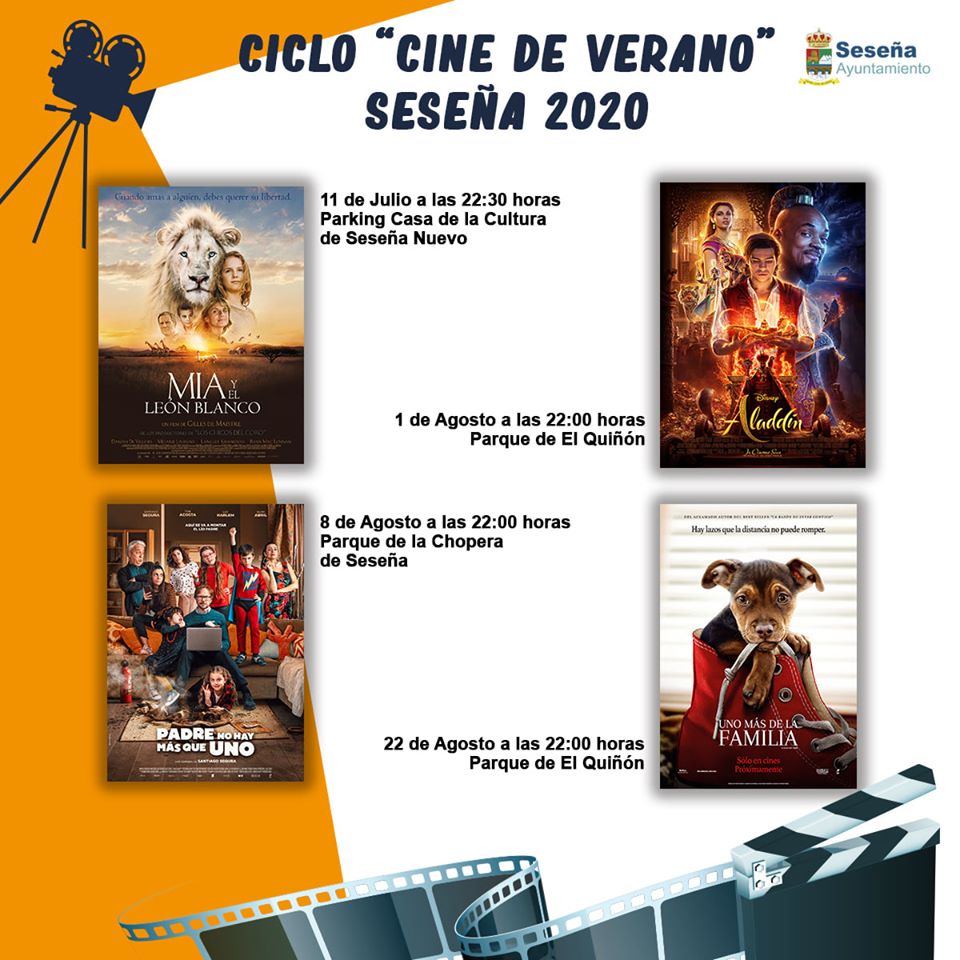 Cine de verano 2020 - Seseña (Toledo)