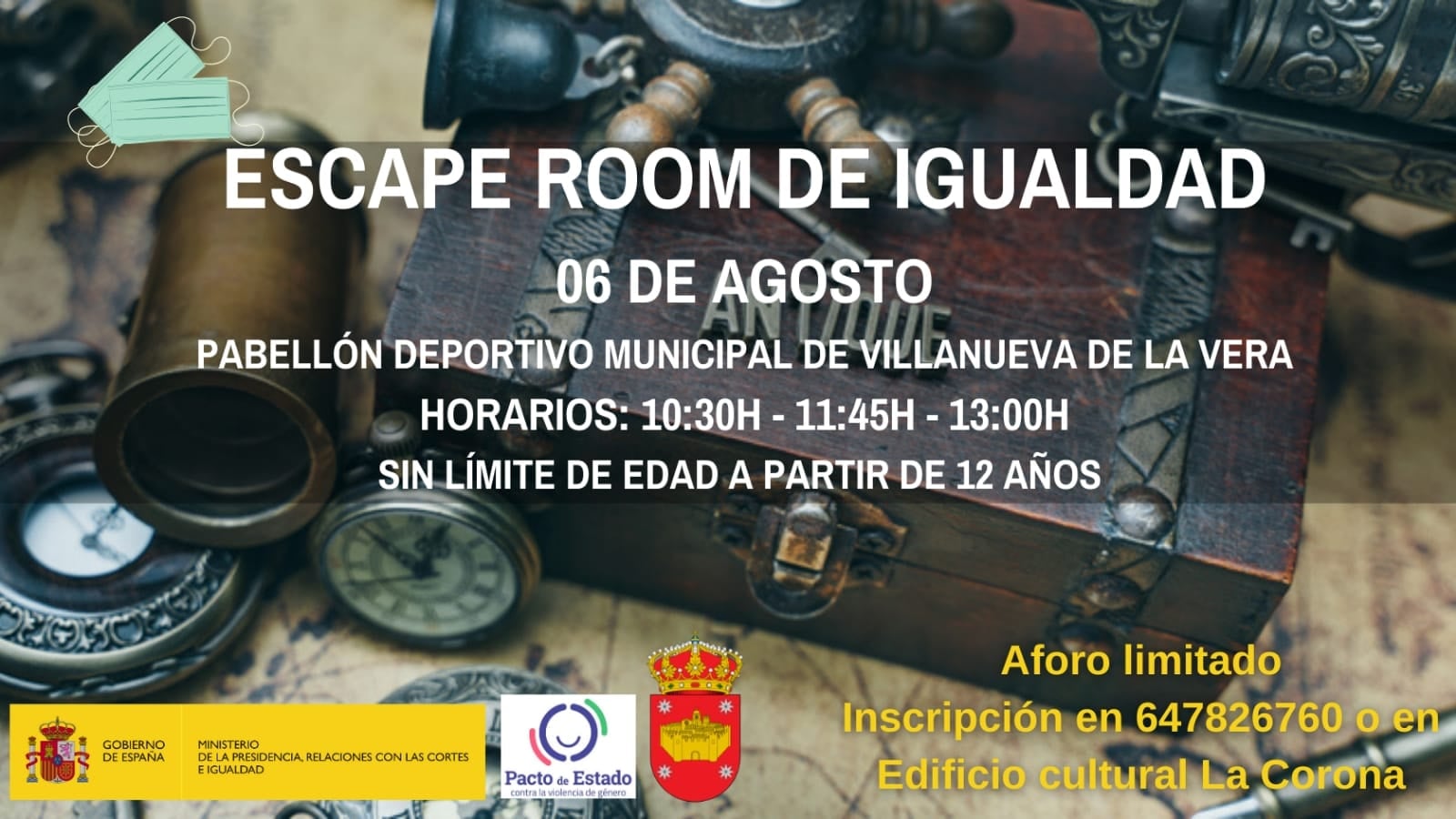 Escape room de igualdad 2020 - Villanueva de la Vera (Cáceres)