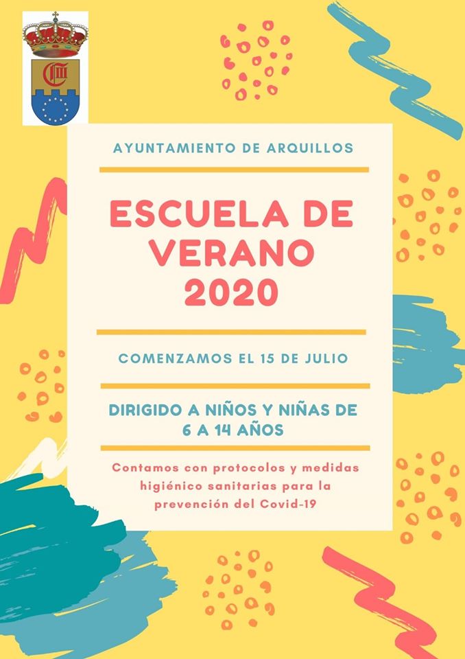 Escuela de verano 2020 - Arquillos (Jaén)