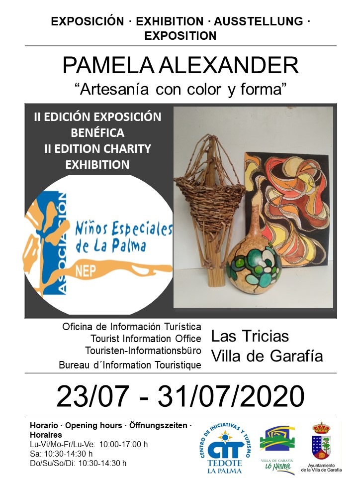 Exposición Artesanía con color y forma 2020 - Garafía (Santa Cruz de Tenerife)