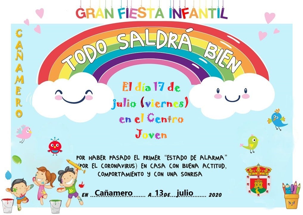 Gran fiesta infantil 2020 - Cañamero (Cáceres) 1