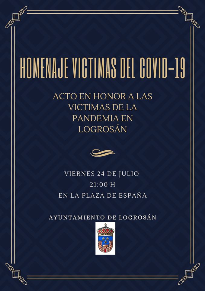 Homenaje a las víctimas del COVID-19 2020 - Logrosán (Cáceres)