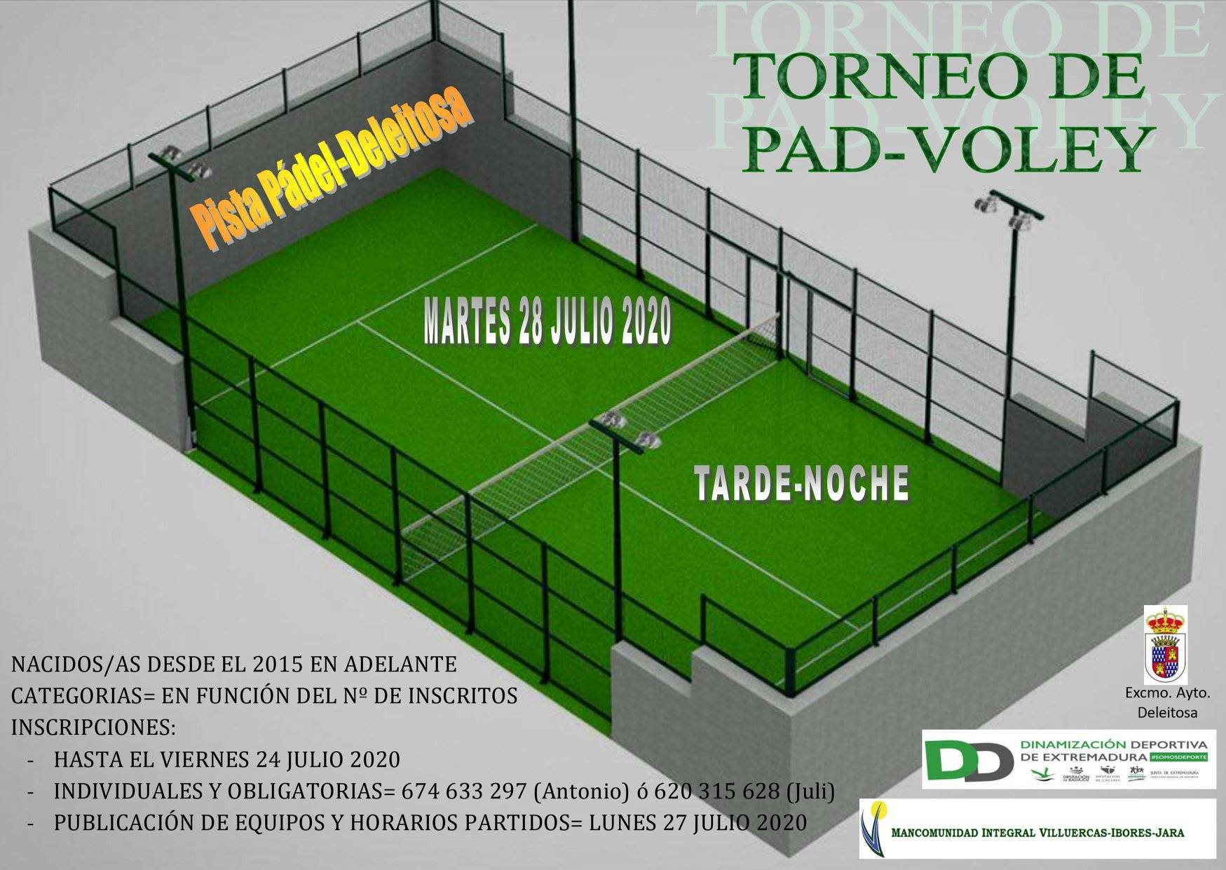 Torneo de pad-voley 2020 - Deleitosa (Cáceres)
