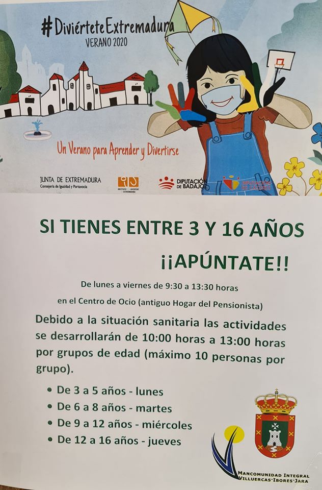 Un verano para aprender y divertirse 2020 - Berzocana (Cáceres)