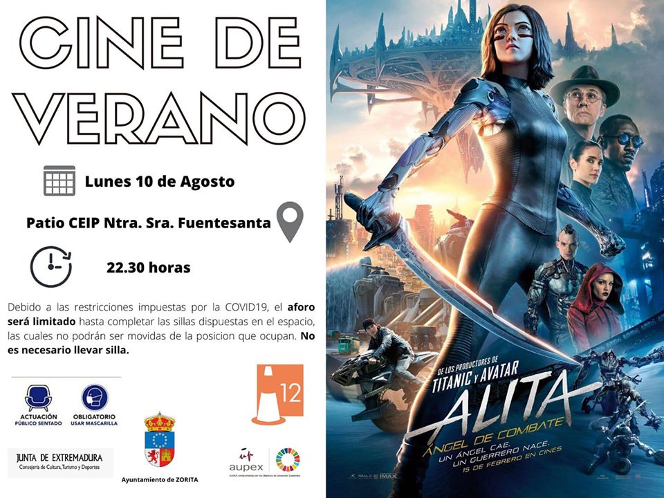 Alita Ángel de combate 2020 - Zorita (Cáceres)