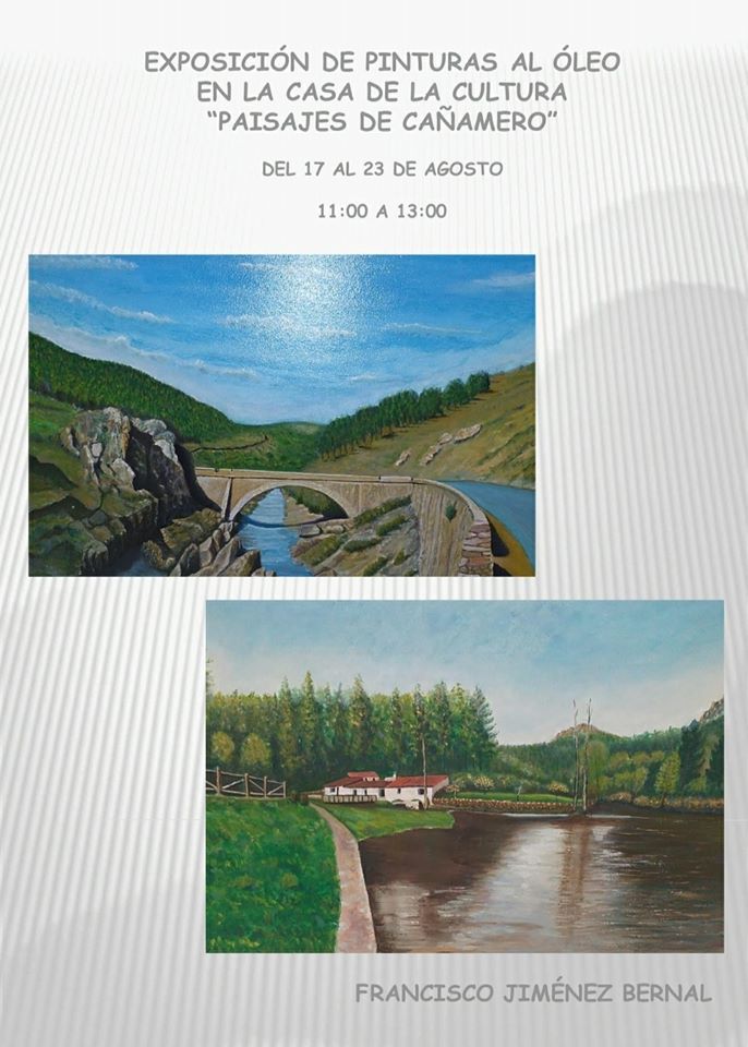 Exposición de pinturas al óleo (2020) - Cañamero (Cáceres)