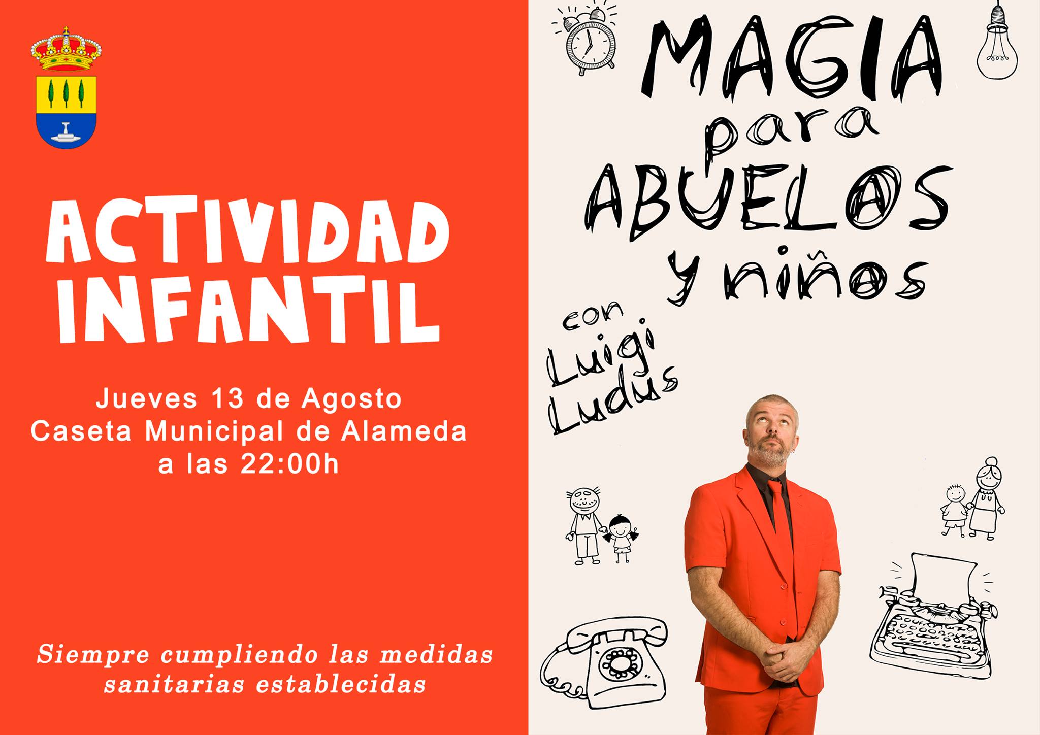 Magia para abuelos y niños 2020 - Alameda (Málaga)
