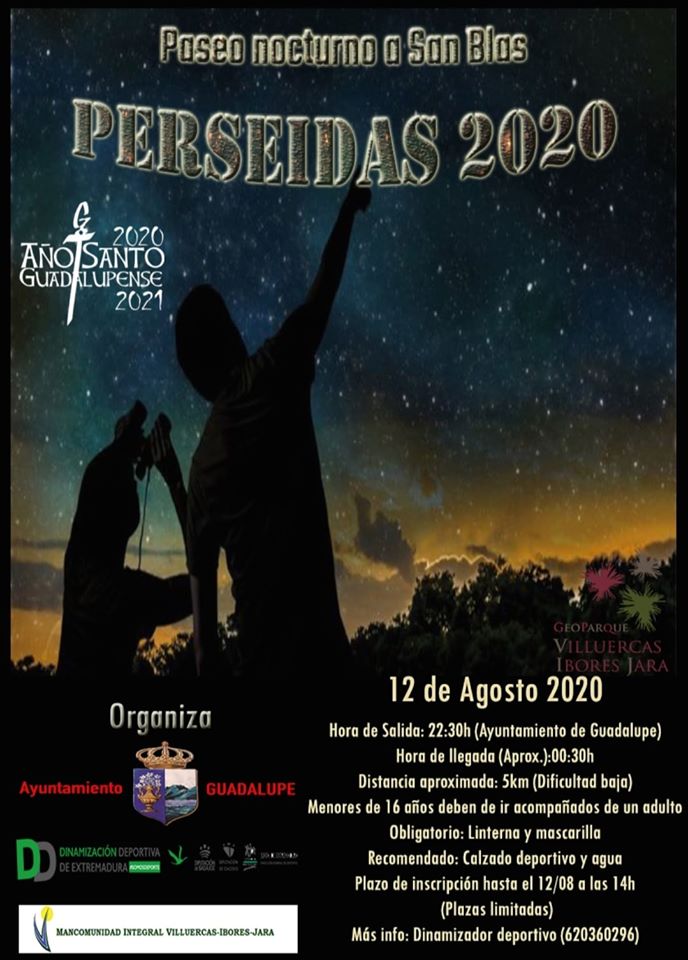 Paseo nocturno a San Blas 2020 - Guadalupe (Cáceres)
