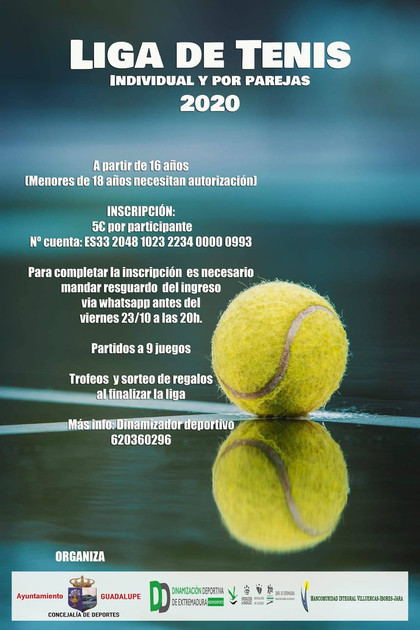Liga de tenis (2020) - Guadalupe (Cáceres)