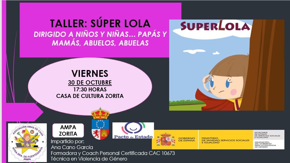 Taller Súper Lola (2020) - Zorita (Cáceres)
