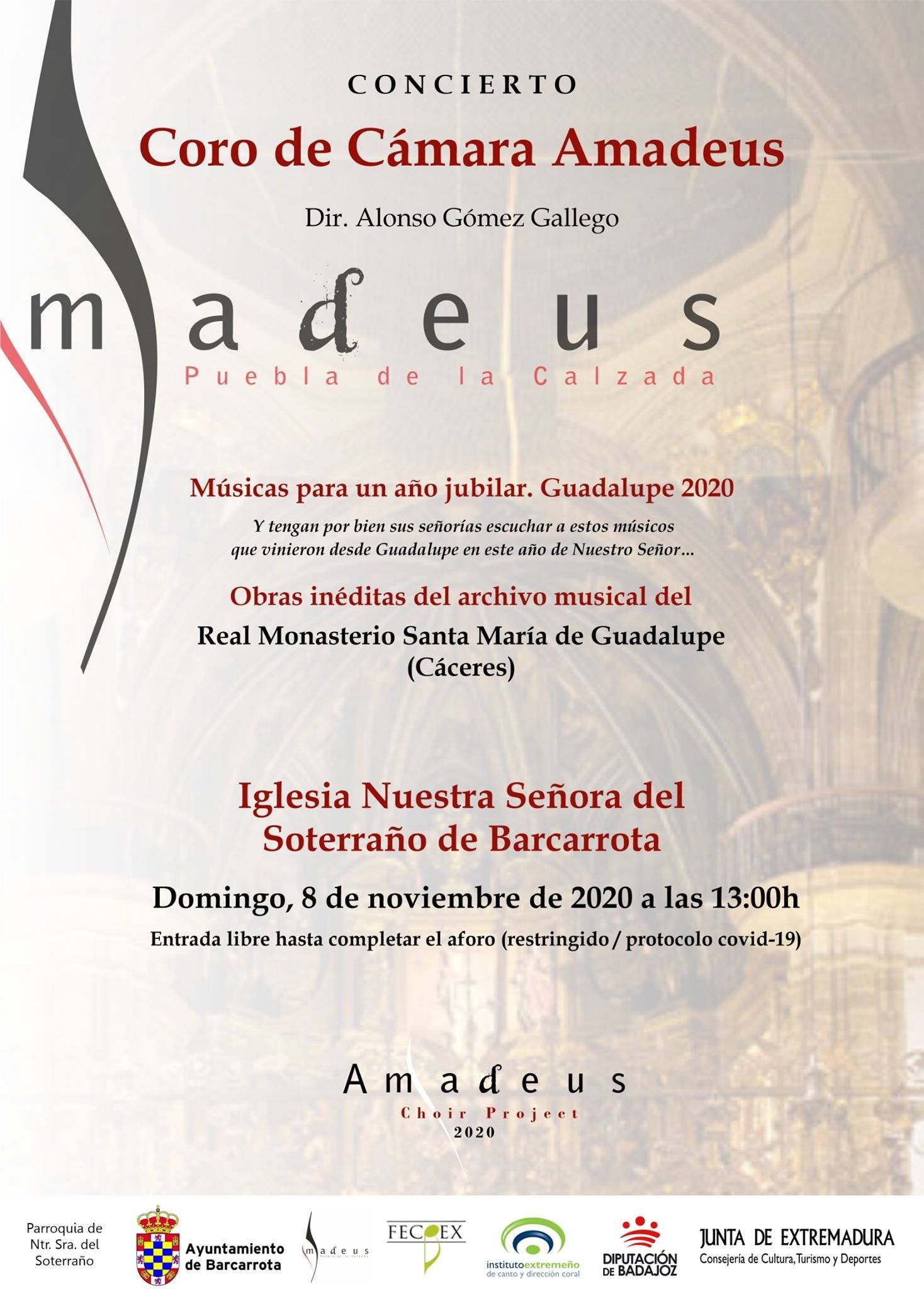 Concierto del Coro Amadeus (2020) - Barcarrota (Badajoz)