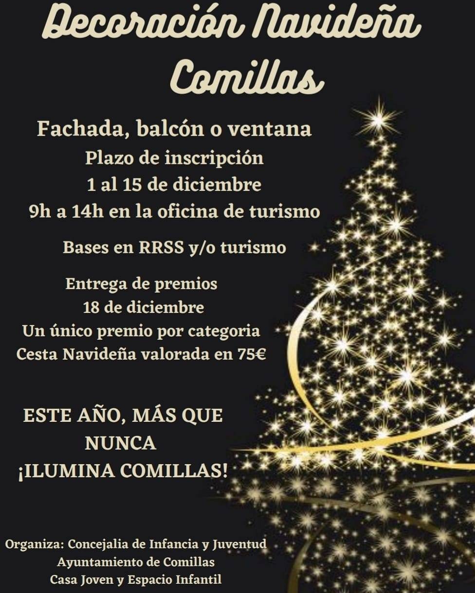 Concurso de decoración navideña (2020) - Comillas (Cantabria)