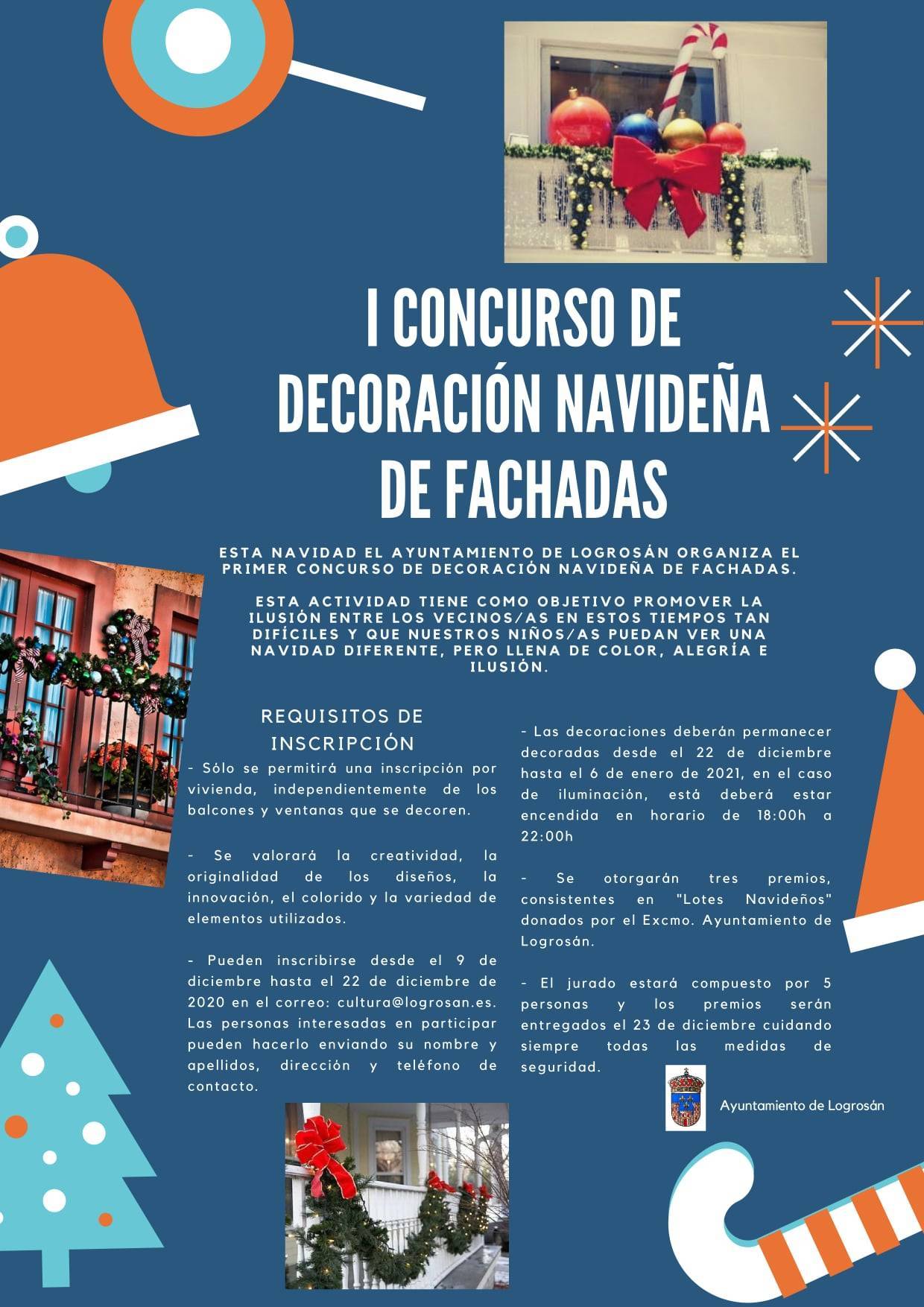 I concurso de decoración navideña de fachadas - Logrosán (Cáceres)