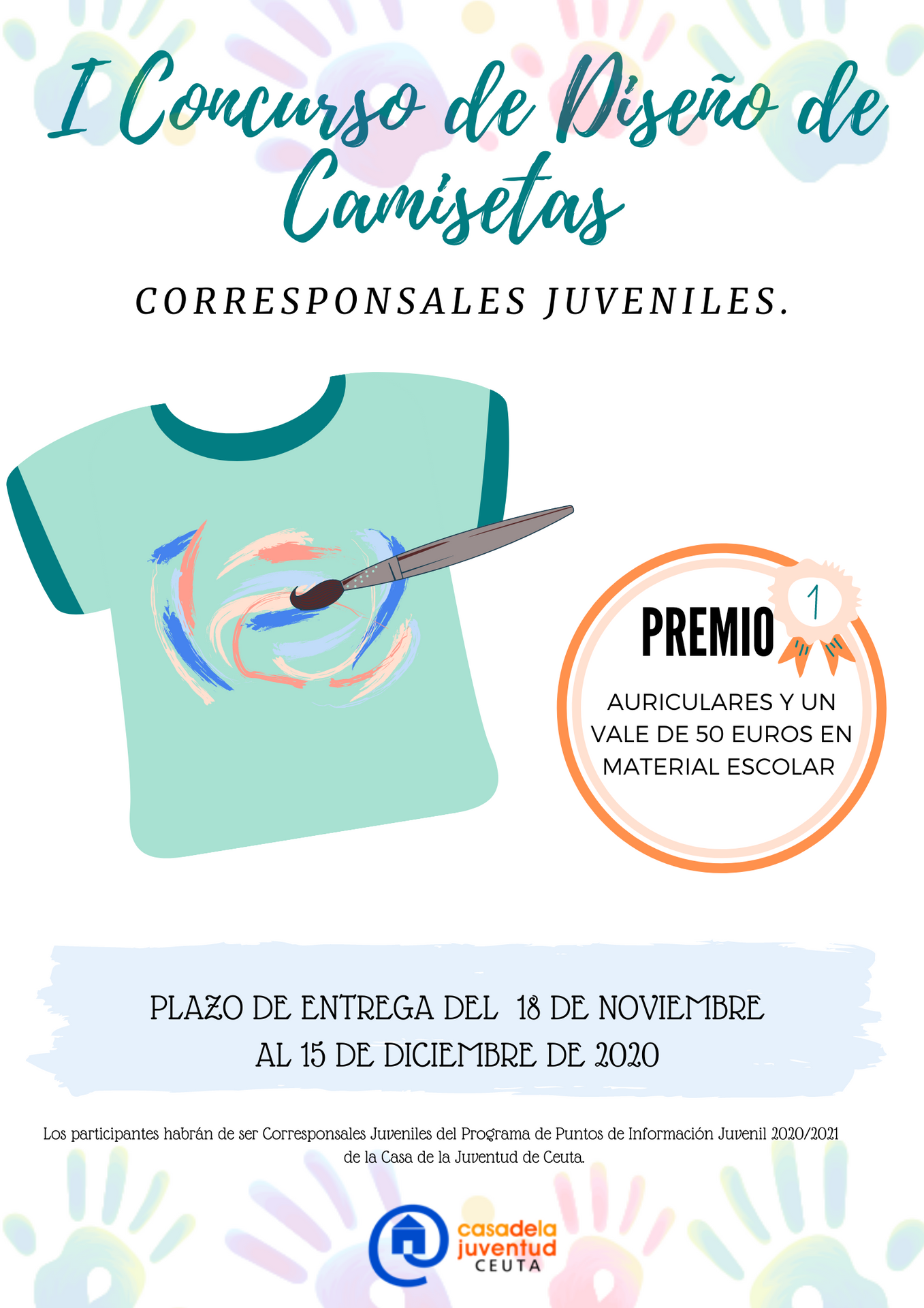 I concurso de diseño de camisetas para corresponsales juveniles - Ceuta