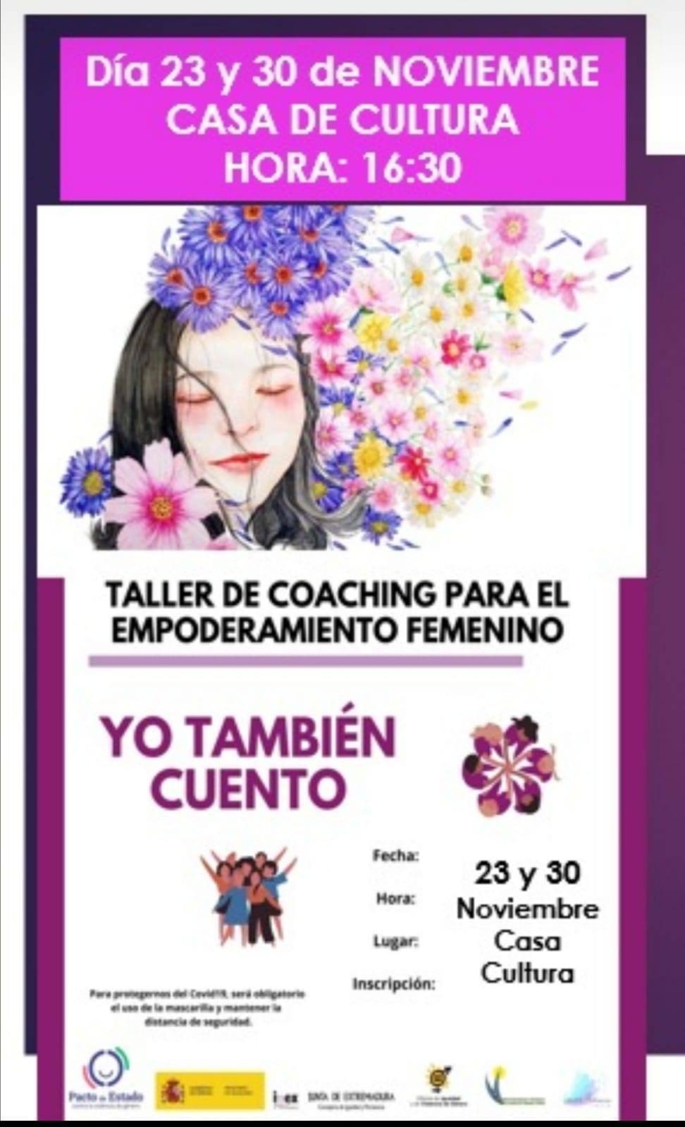 Taller de coaching para el empoderamiento femenino (2020) - Logrosán (Cáceres)
