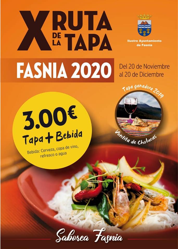 X ruta de la tapa - Fasnia (Santa Cruz de Tenerife)